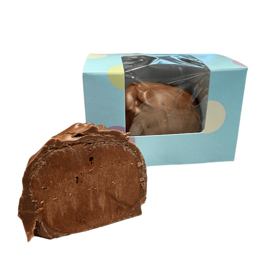 4 oz Milk Chocolate Fudge Easter Egg - Handmade | Mueller Chocolate Co.