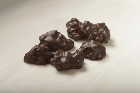 72% Dark Chocolate Raisin Clusters - Handmade | Mueller Chocolate Co.