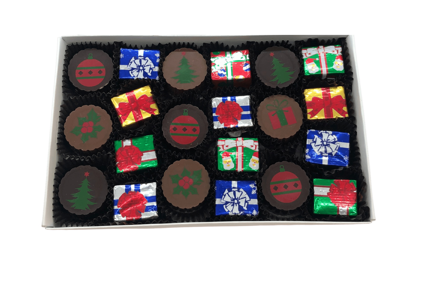 Christmas Chocolates Gift Box - Handmade Gift Box | Mueller Chocolate Co.