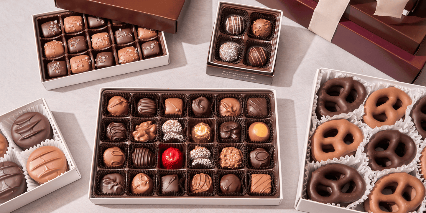 Crowd Pleaser Gift Set - Handmade Gift Box | Mueller Chocolate Co.