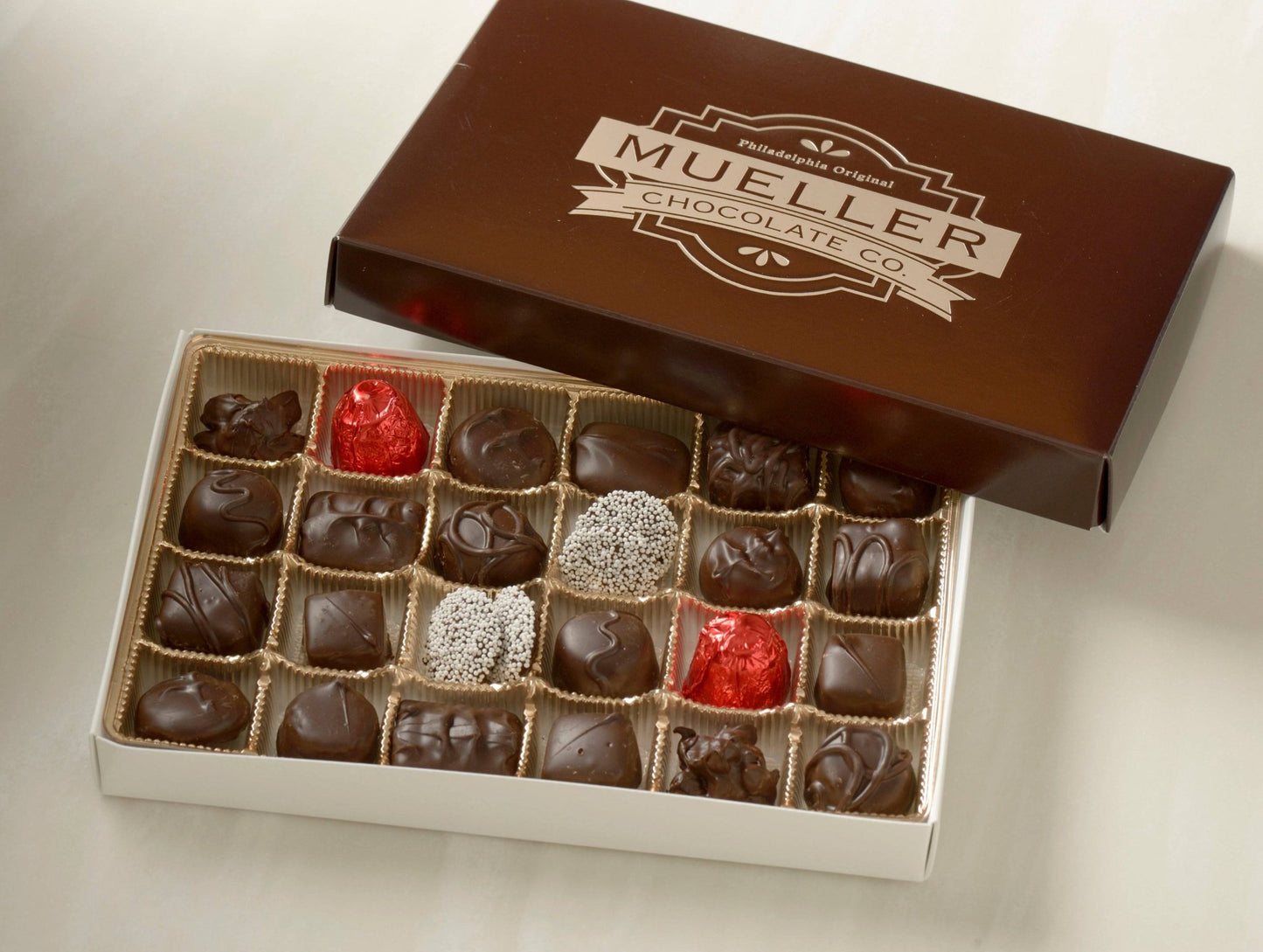 Dark Chocolate Assortment - Handmade Gift Box | Mueller Chocolate Co.