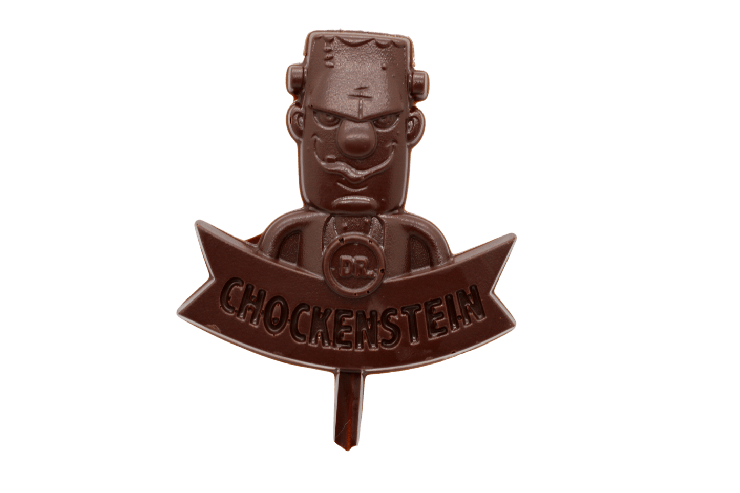 Dark Chocolate Dr.Chockenstein pop - Pack of 6 - Handmade Chocolate | Mueller Chocolate Co.