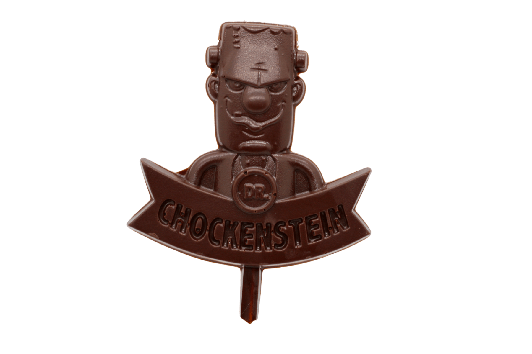 Dark Chocolate Dr.Chockenstein pop - Pack of 6 - Handmade Chocolate | Mueller Chocolate Co.