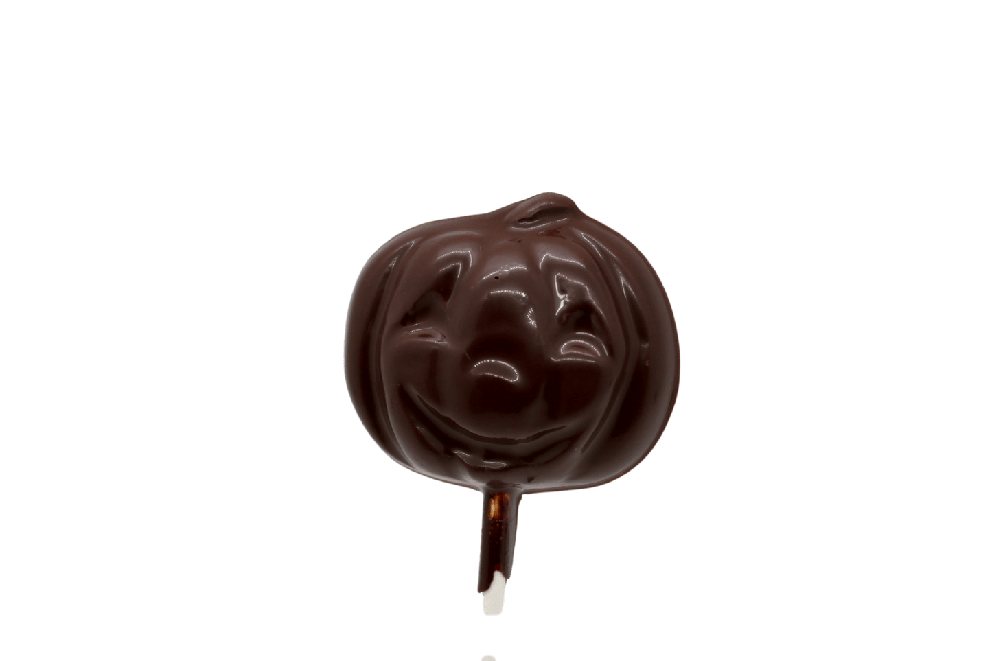 Dark Chocolate Halloween Pumpkin Pop - Pack of 6 - Handmade Chocolate | Mueller Chocolate Co.