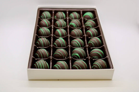 Dark Chocolate Irish Cream Truffles - Handmade Chocolate | Mueller Chocolate Co.