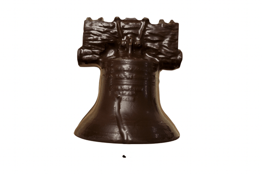 Dark Chocolate Liberty Bell Lollipop - Handmade Chocolate | Mueller Chocolate Co.