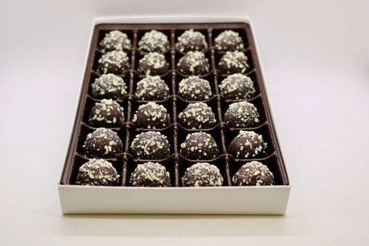 Dark Chocolate Rum Truffles - Handmade Chocolate | Mueller Chocolate Co.