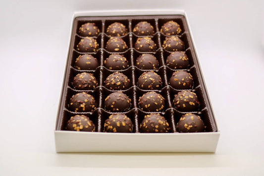 Dark Chocolate Tiramisu Truffles - Handmade Chocolate | Mueller Chocolate Co.