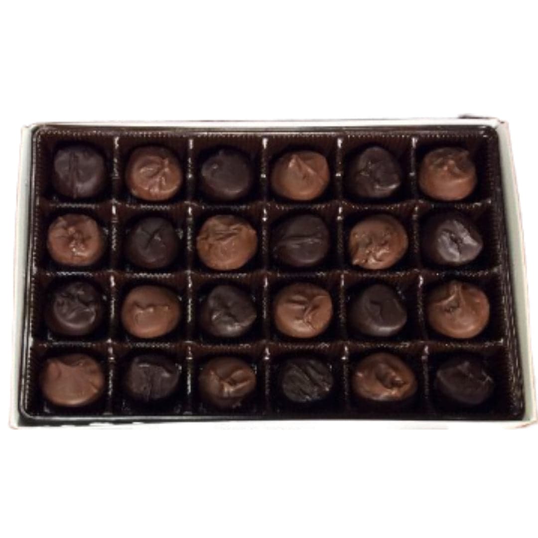 Dark Maple Creams Box 24pc - Handmade Chocolate | Mueller Chocolate Co.