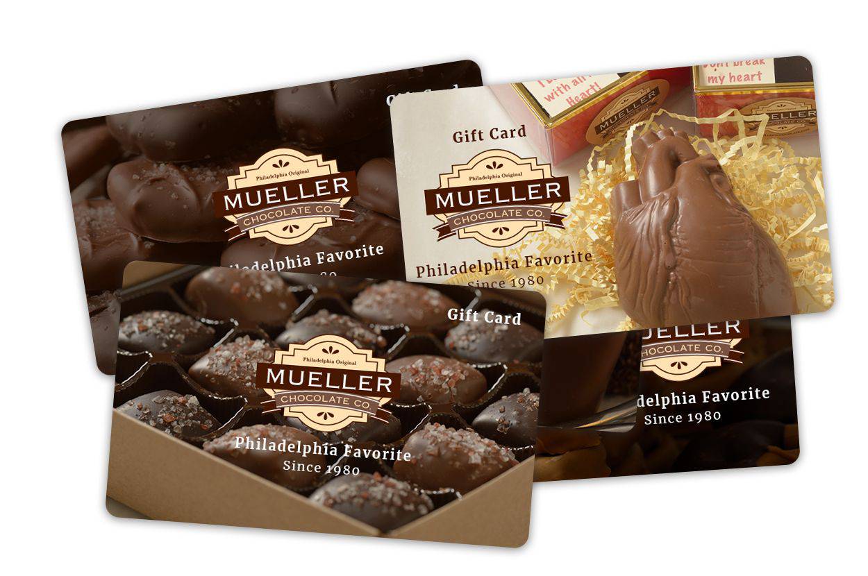 Gift Cards - Handmade Gift Card | Mueller Chocolate Co.