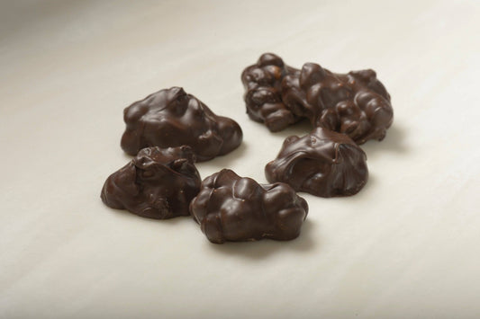 Gourmet Dark Chocolate Raisin Clusters - Handmade Chocolate | Mueller Chocolate Co.