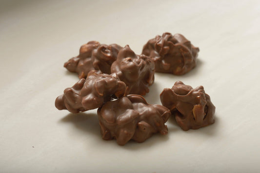 Gourmet Milk Chocolate Cashew Clusters - Handmade Chocolate | Mueller Chocolate Co.