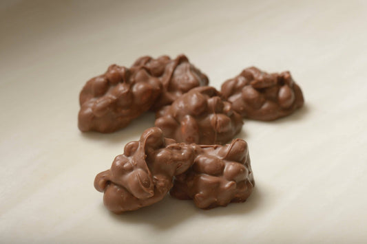 Gourmet Milk Chocolate Peanut Clusters - Handmade Chocolate | Mueller Chocolate Co.