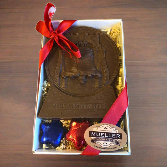 Liberty Bell Chocolate Plaque - Handmade Chocolate | Mueller Chocolate Co.