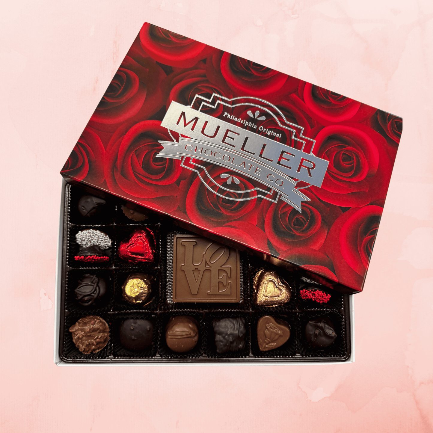 Love Assorted Chocolates - Handmade Gift Box | Mueller Chocolate Co.