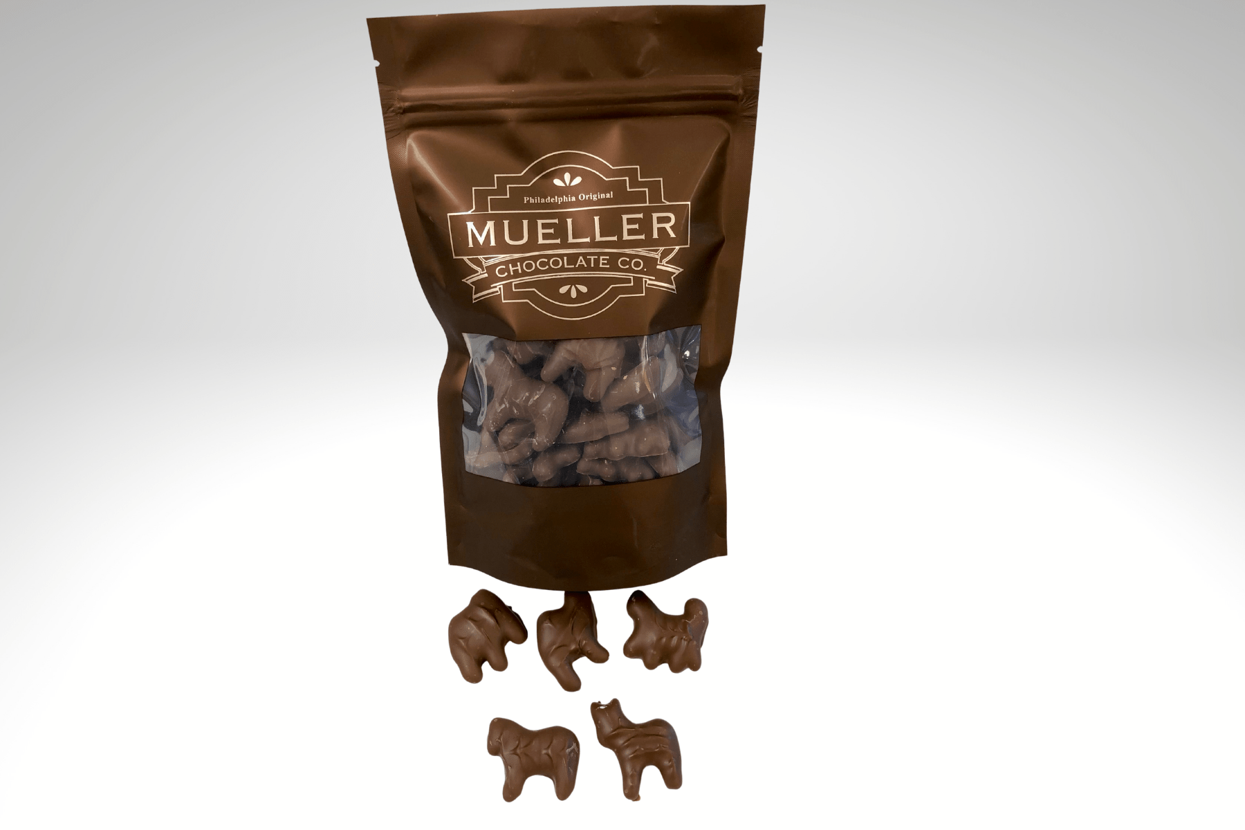 Milk Chocolate Animal Crackers - Handmade Chocolate | Mueller Chocolate Co.