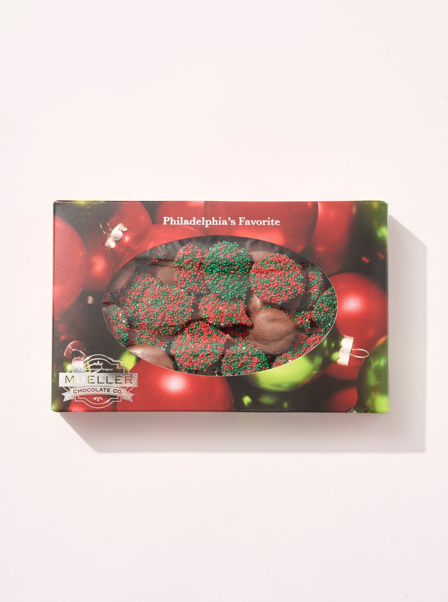 Milk Chocolate Holiday Nonpareils Gift box - Handmade Gift Box | Mueller Chocolate Co.