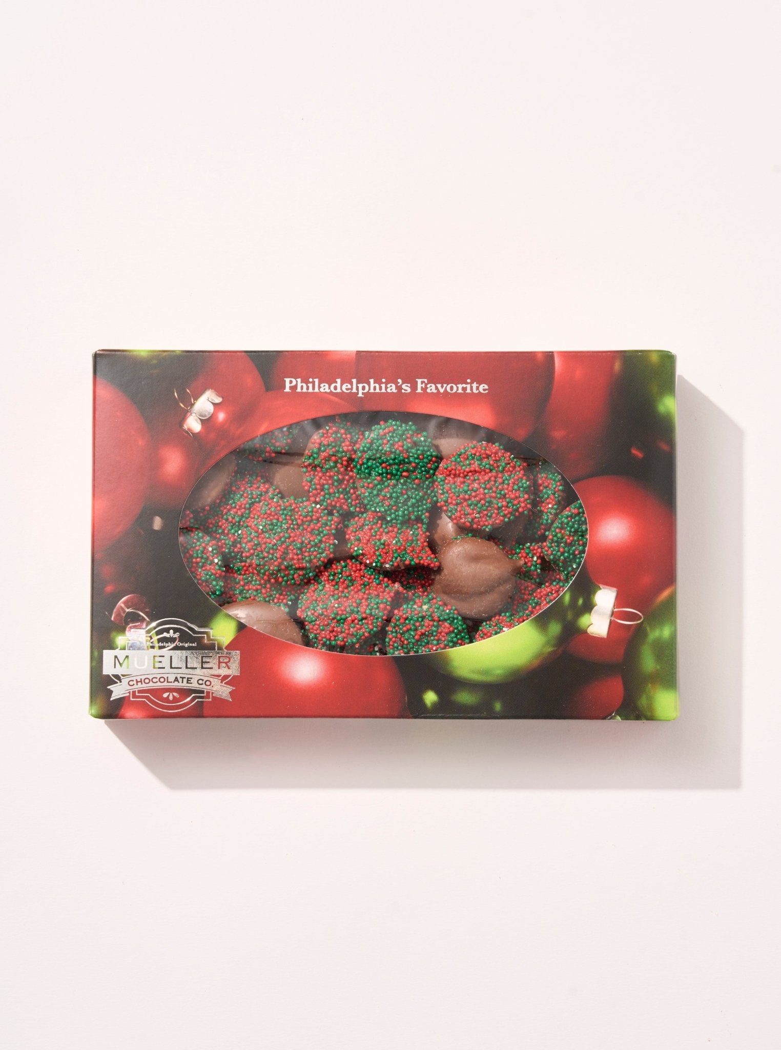 Milk Chocolate Holiday Nonpareils Gift box - Handmade Gift Box | Mueller Chocolate Co.