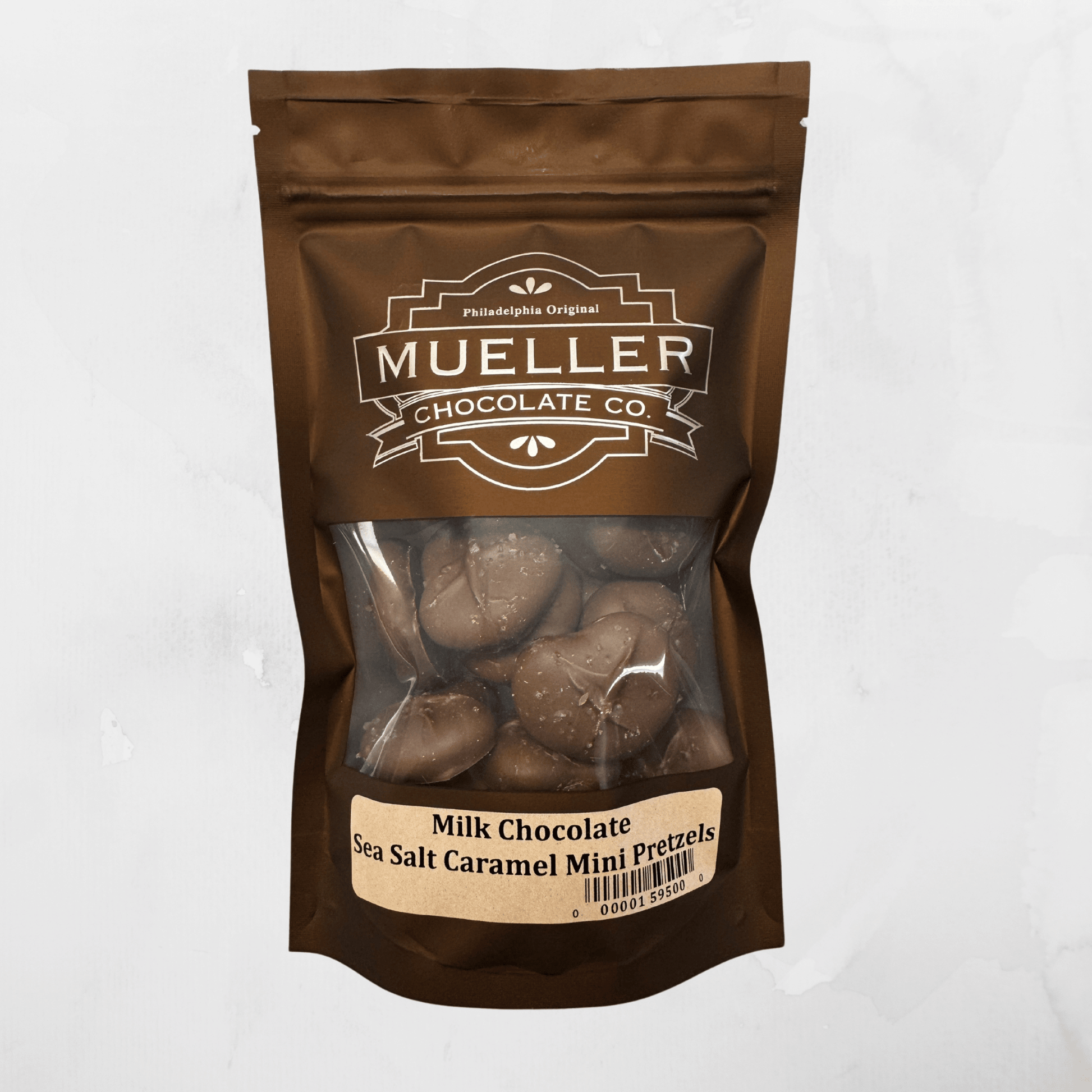 Milk Chocolate Sea Salt Caramel Pretzel Bags - Handmade | Mueller Chocolate Co.