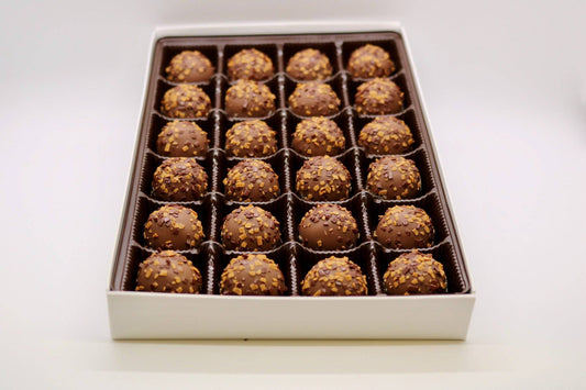 Milk Chocolate Tiramisu Truffles - Handmade Chocolate | Mueller Chocolate Co.