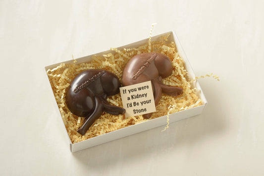 Milk & Dark Chocolate Kidney - Handmade Unique Gifts | Mueller Chocolate Co.