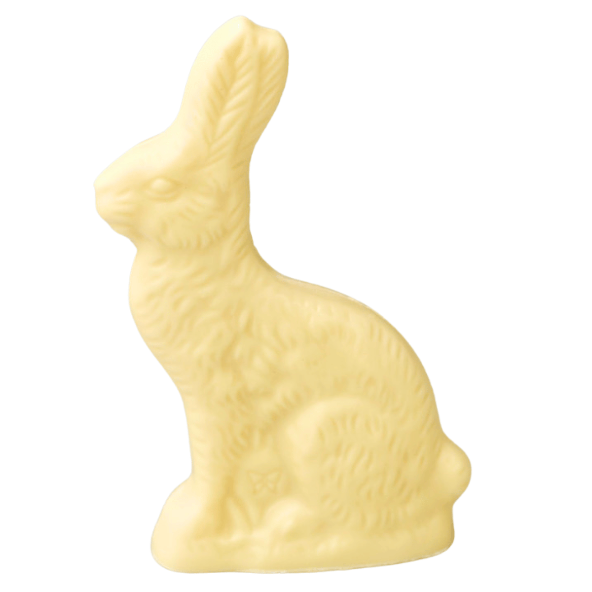 6 oz Solid White Chocolate Bunny - Mueller Chocolate Co