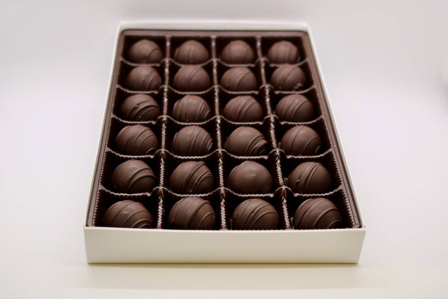 Dark Champagne Truffles - Mueller Chocolate Co