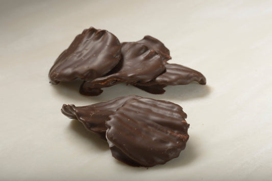 Dark Chocolate Covered Potato Chips - Mueller Chocolate Co