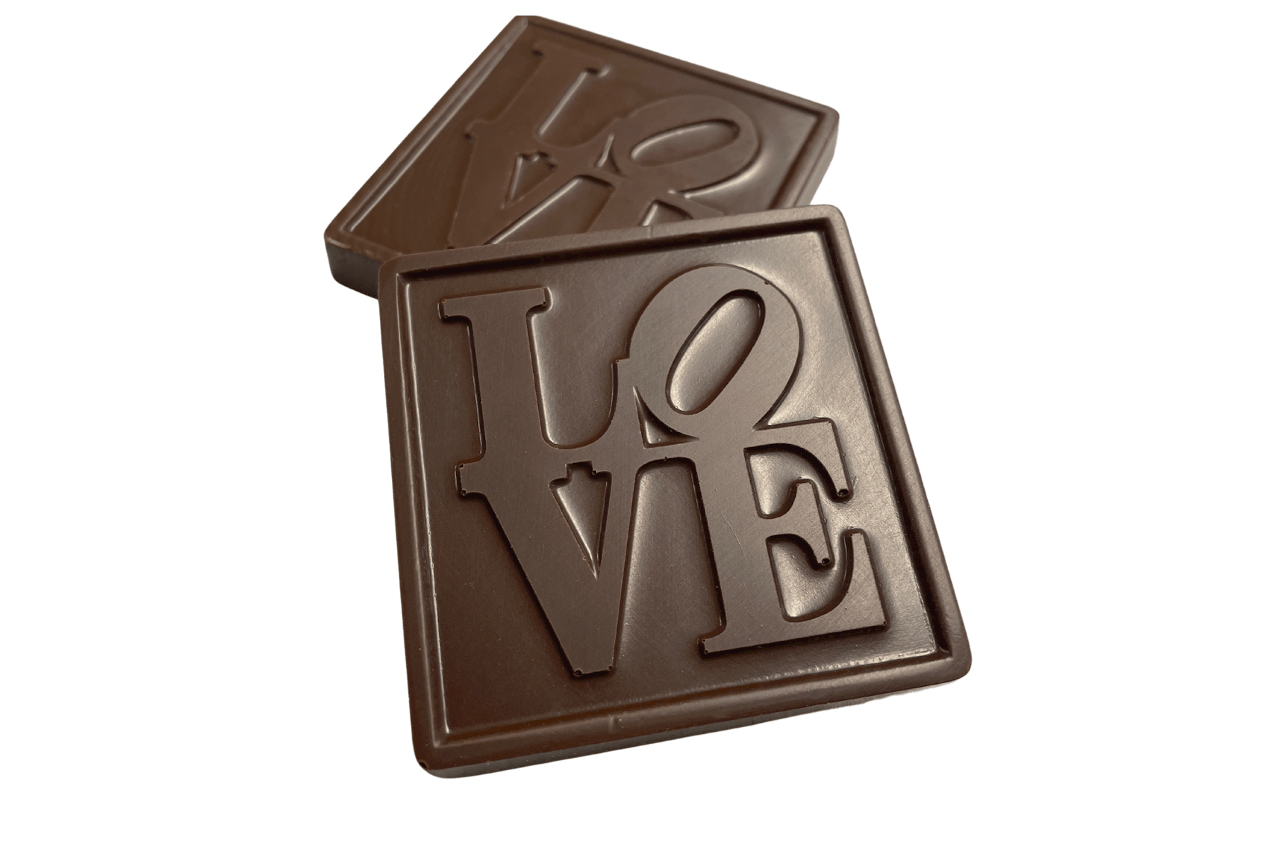 Dark Chocolate Philadelphia Love Statue - Mueller Chocolate Co