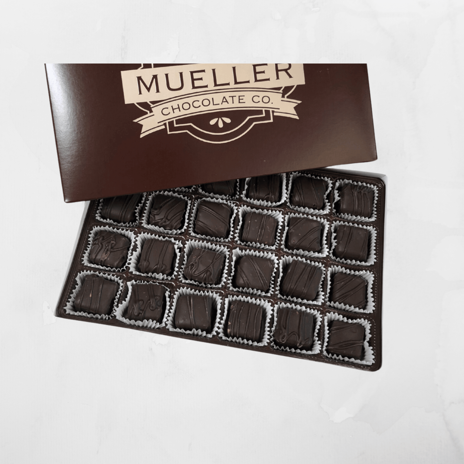 Dark Chocolate Raspberry Jellies - Mueller Chocolate Co