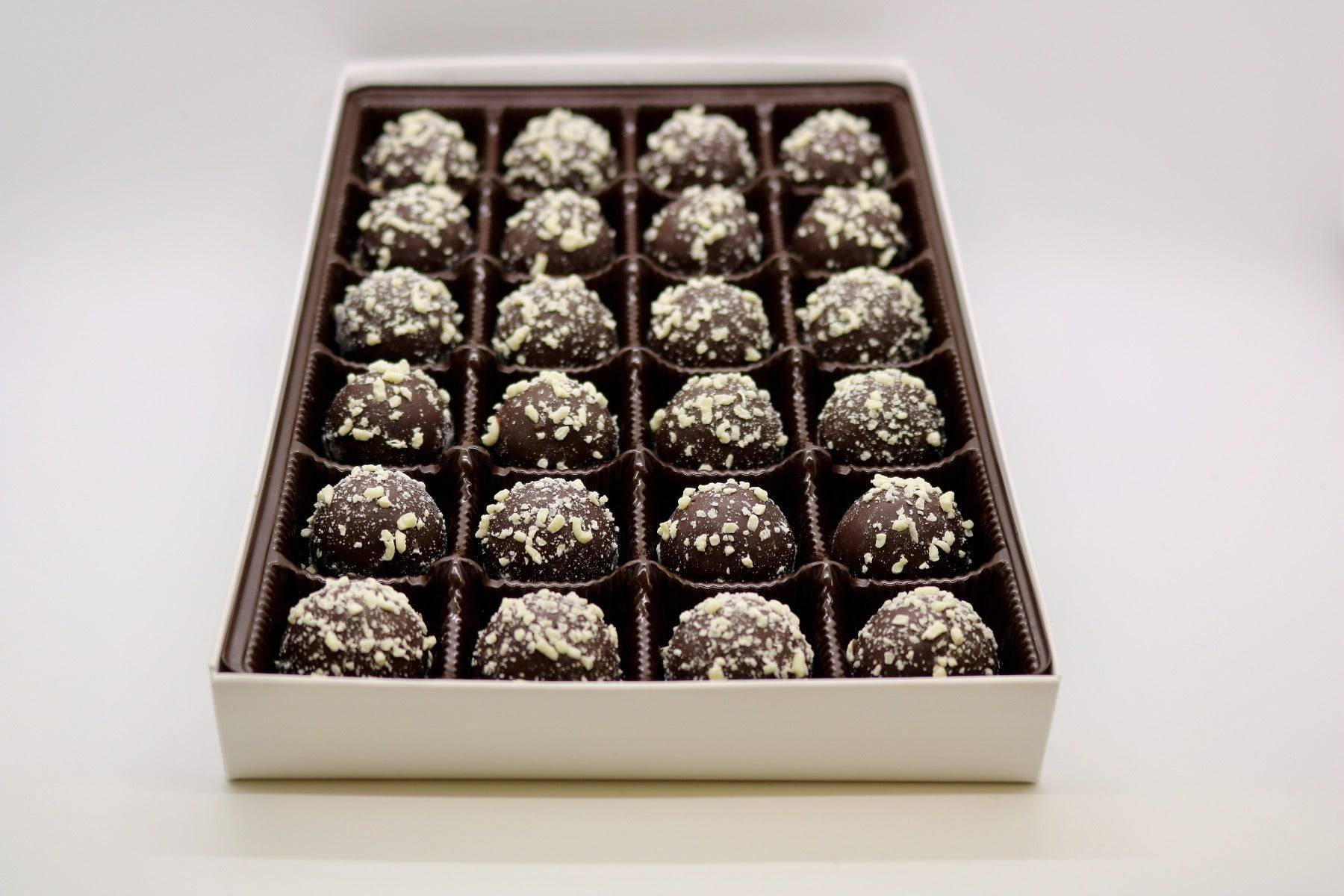 Dark Chocolate Rum Truffles - Mueller Chocolate Co