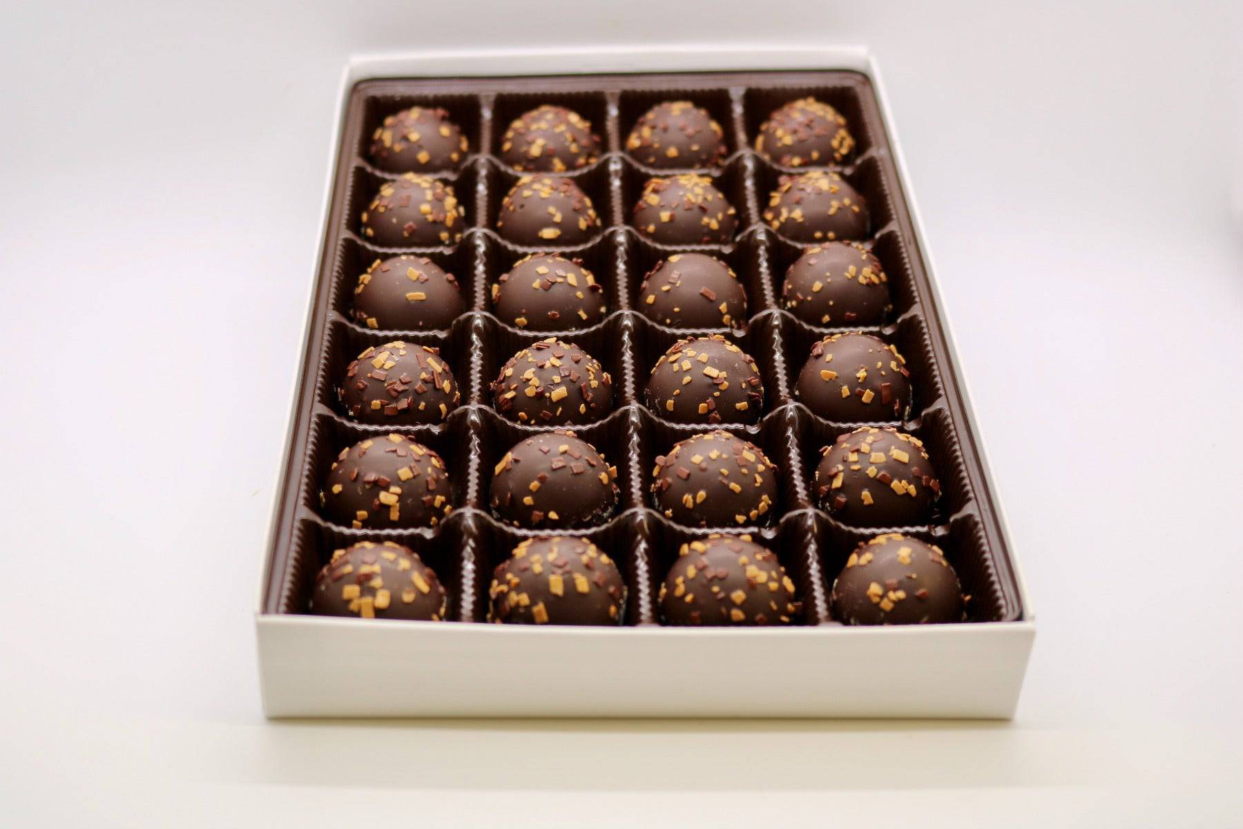 Dark Chocolate Tiramisu Truffles - Mueller Chocolate Co