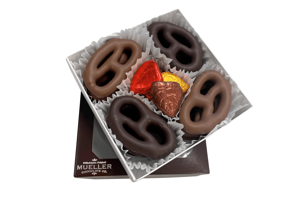 Fall Pretzel Gift Box - Mueller Chocolate Co