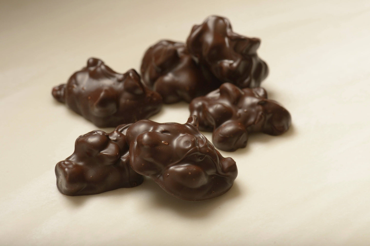 Gourmet Dark Chocolate Macadamia Clusters - Mueller Chocolate Co