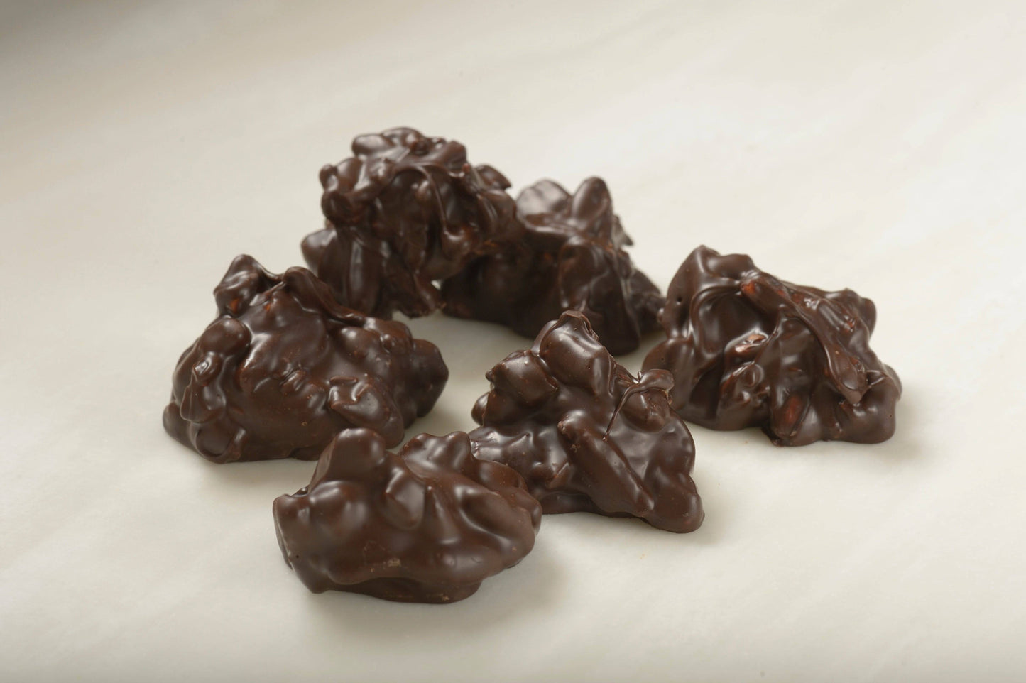 Gourmet Dark Chocolate Pecan Clusters - Mueller Chocolate Co