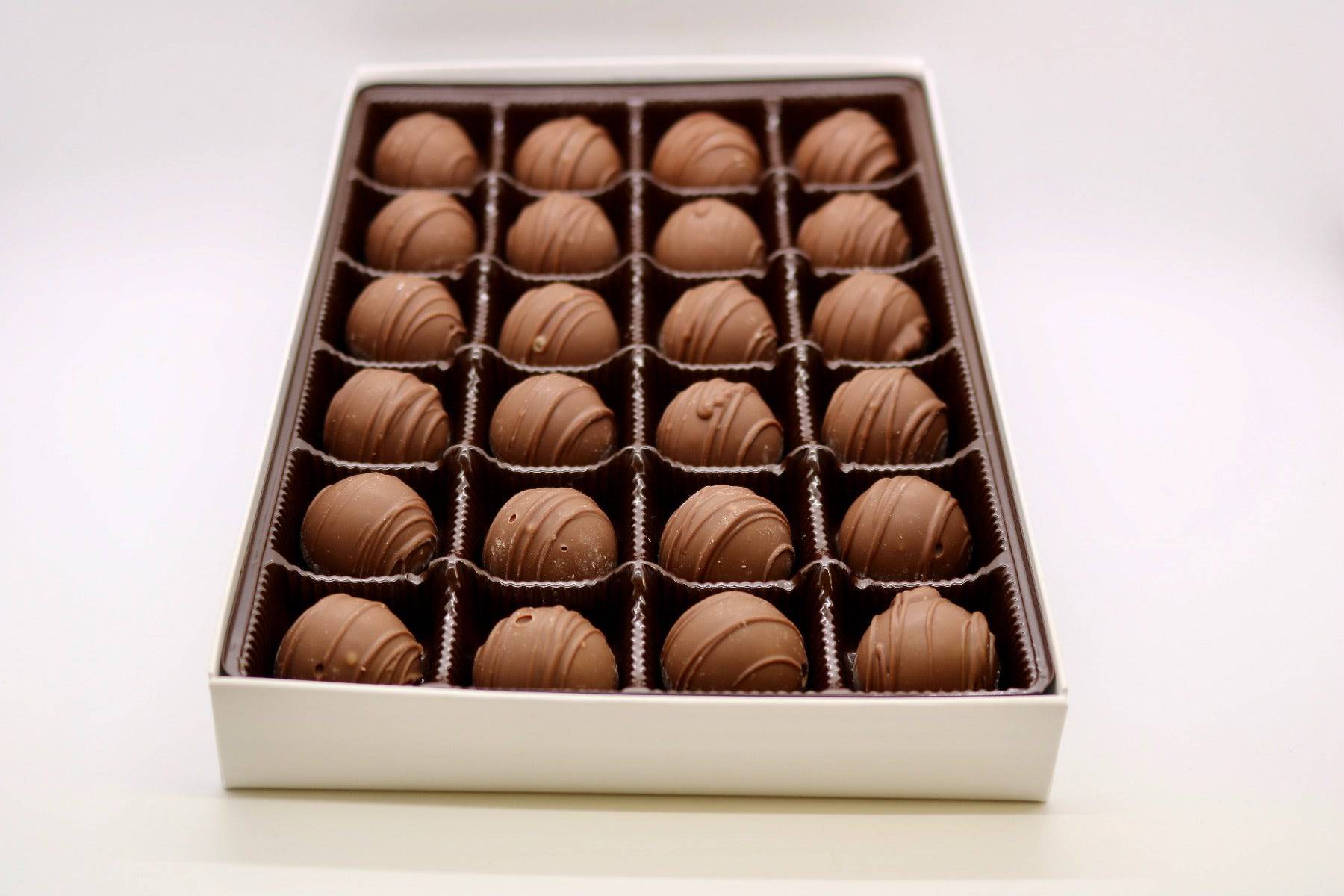 Milk Chocolate Champagne Truffles - Mueller Chocolate Co