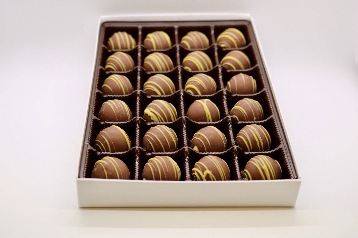 Milk Chocolate Hazelnut Truffles - Mueller Chocolate Co