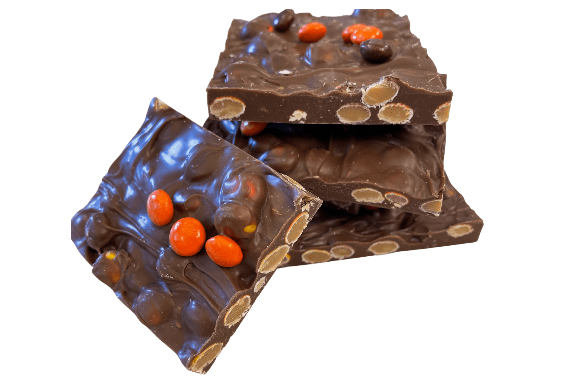 Reeses Pieces Bark - Mueller Chocolate Co