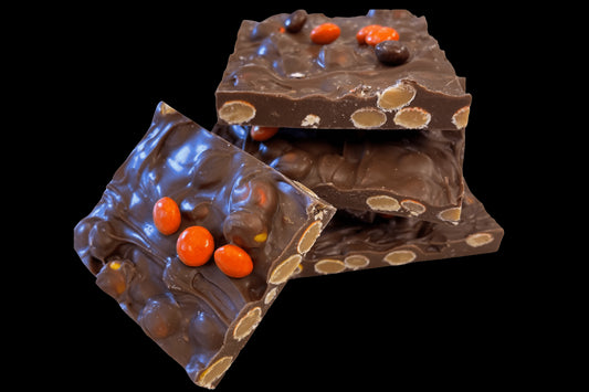 Reeses Pieces Bark - Mueller Chocolate Co