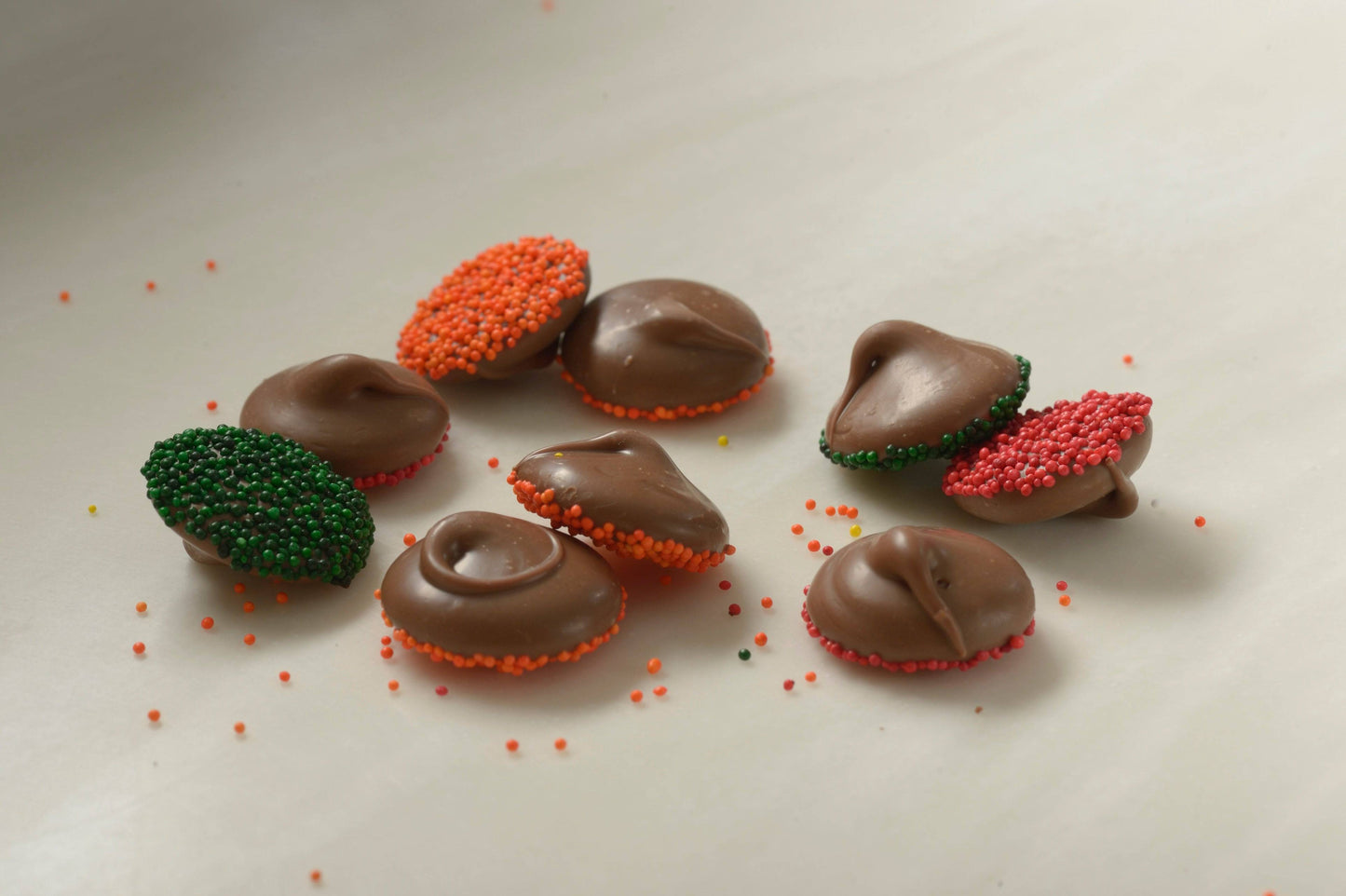 Seasonal Milk Chocolate Nonpareils - Mueller Chocolate Co