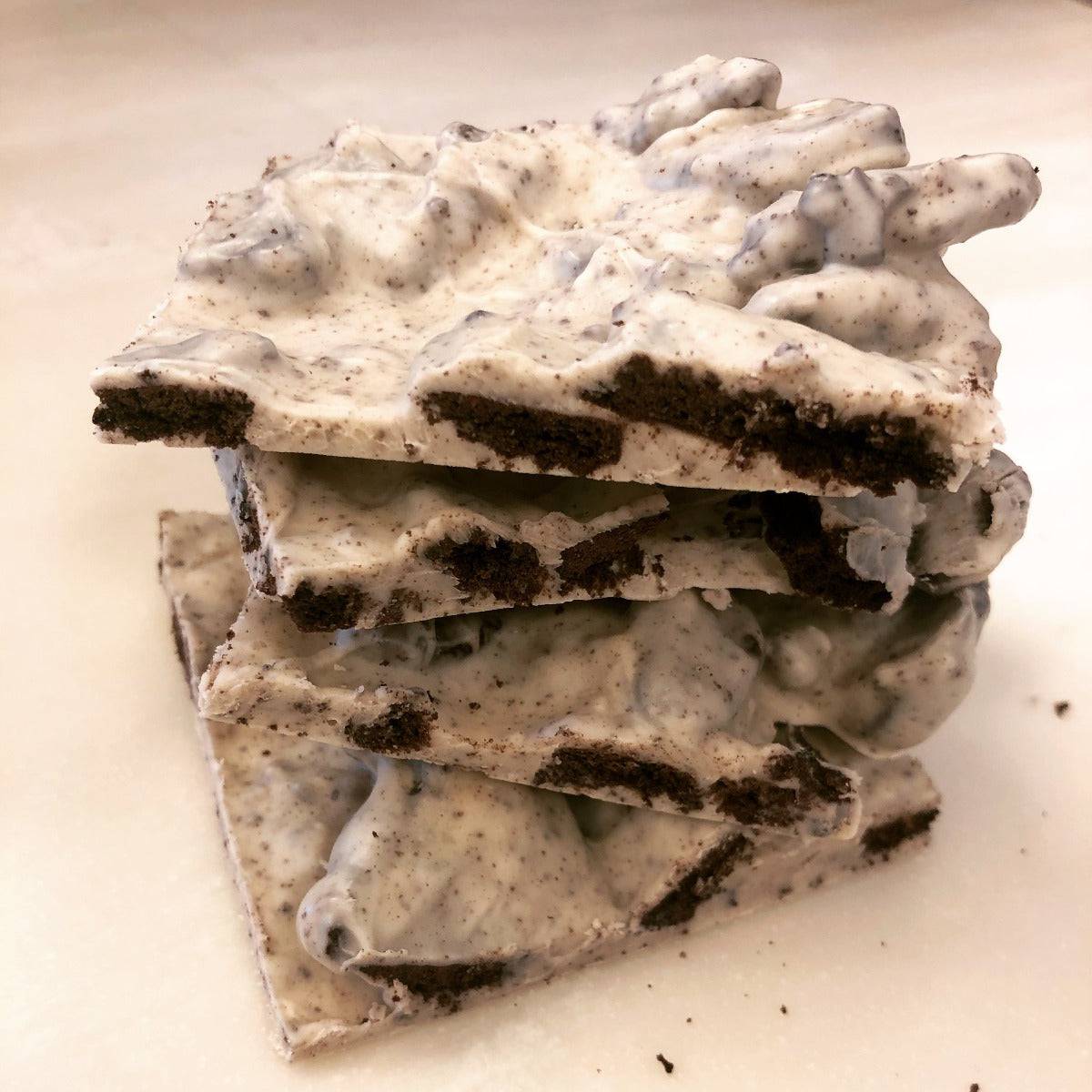 White Chocolate Cookies and Cream Bark - Mueller Chocolate Co