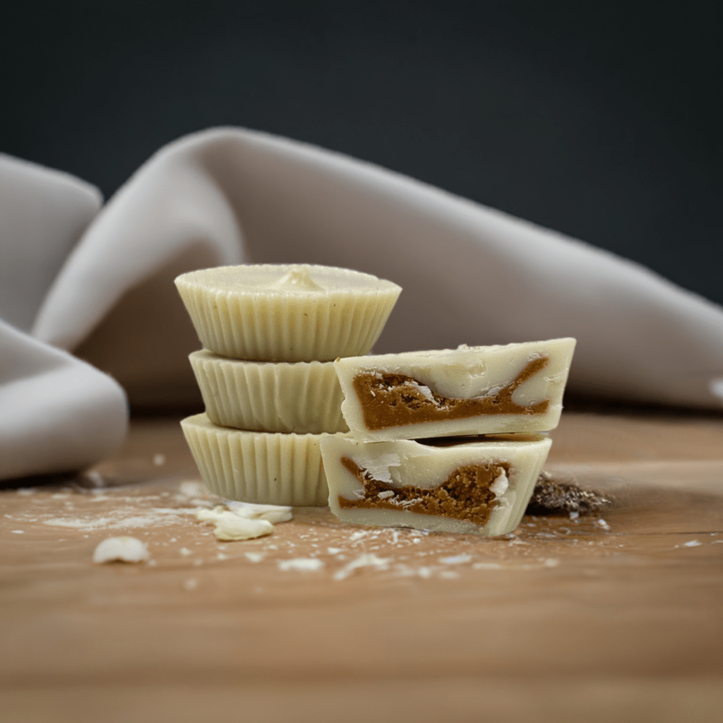 White Chocolate Peanut Butter Cups - Mueller Chocolate Co