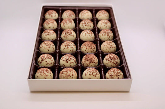 White Chocolate Truffles - Mueller Chocolate Co