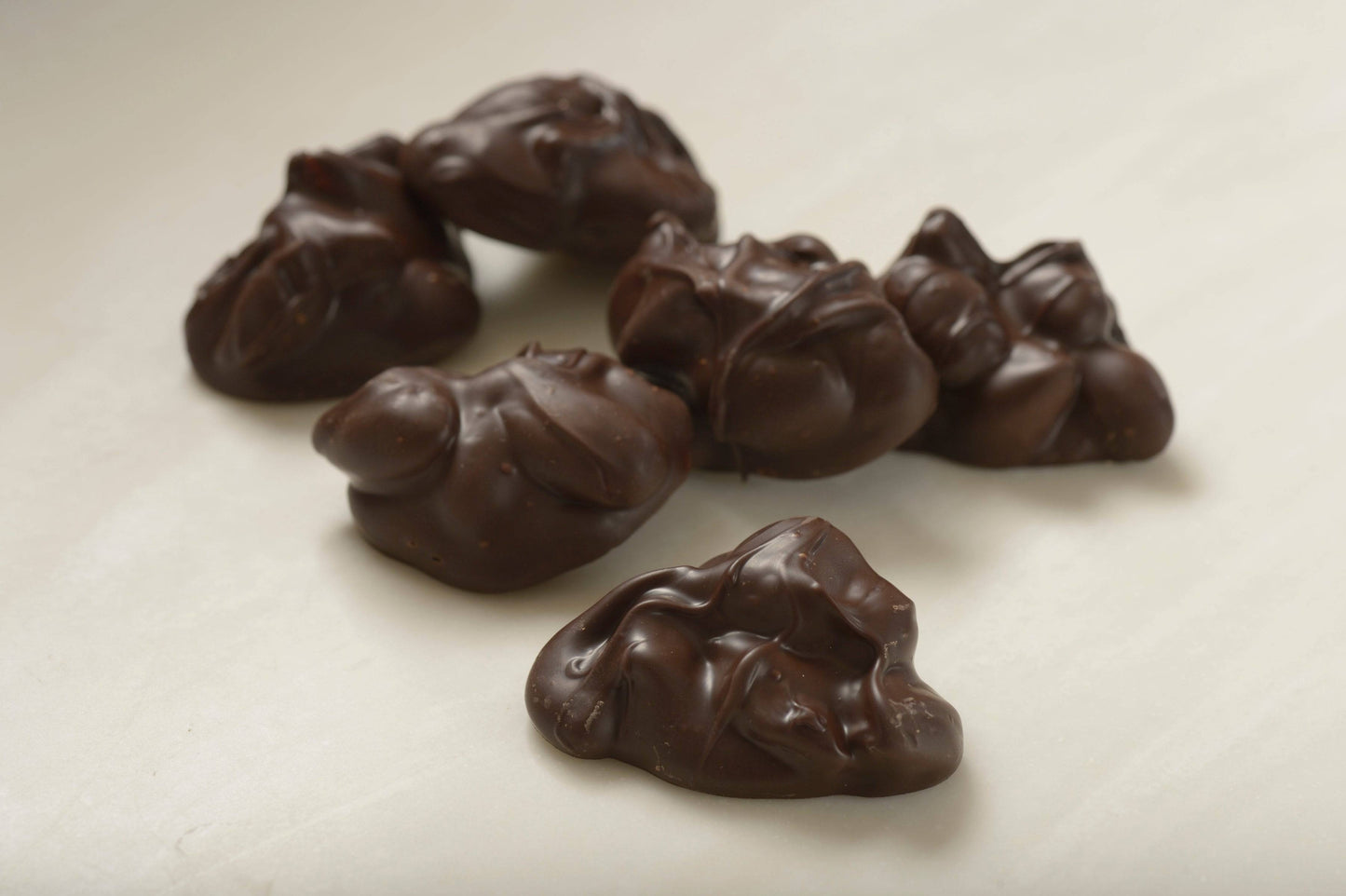 72% Dark Chocolate Almond Clusters - Mueller Chocolate Co