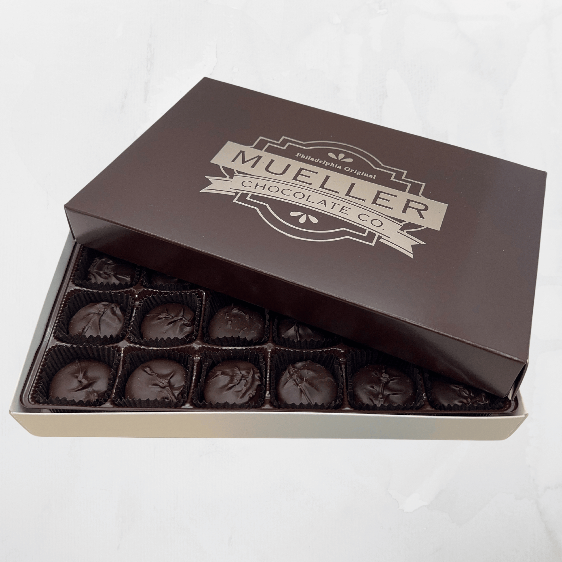 Dark Chocolate Peppermint Creams - Mueller Chocolate Co