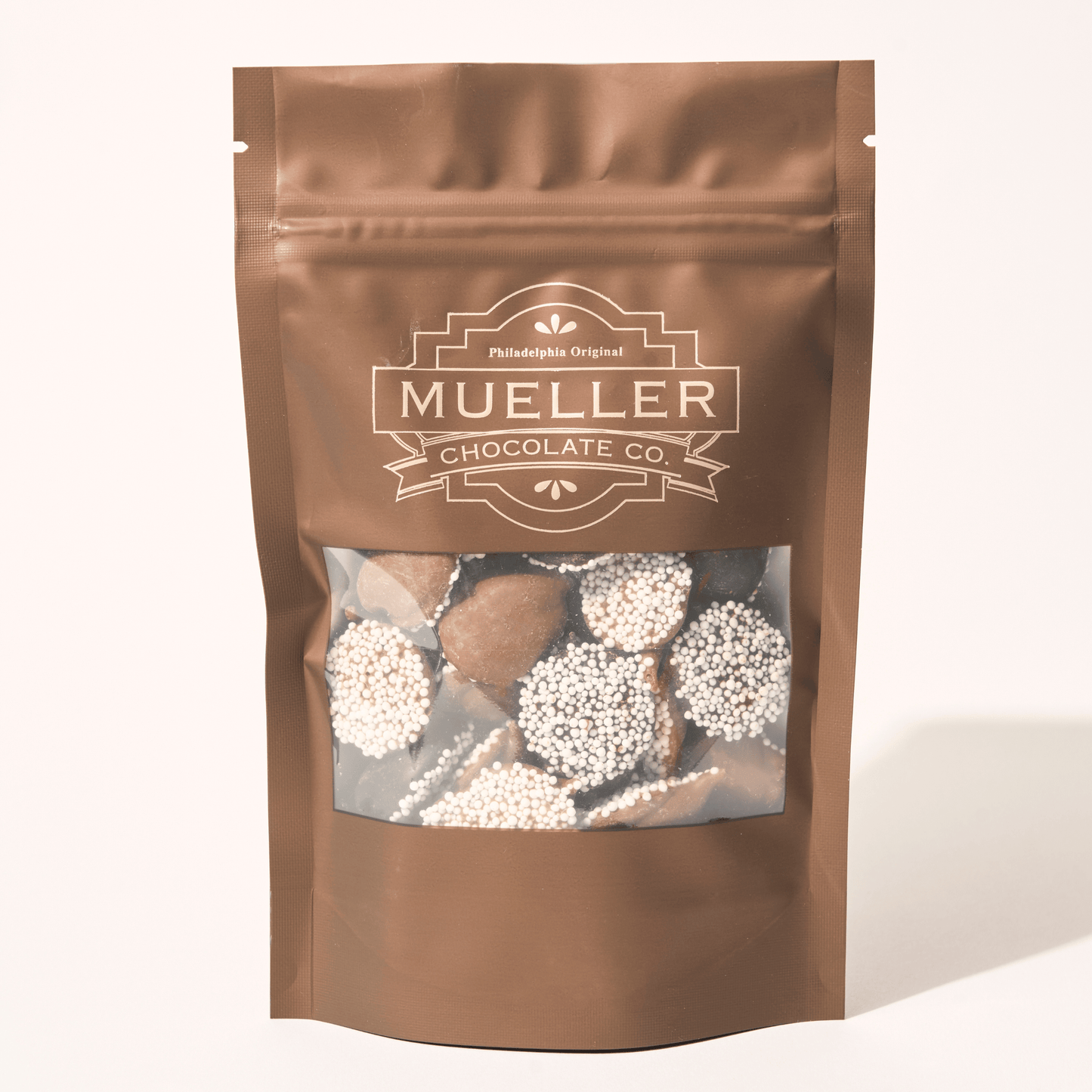 Milk and Dark Chocolate Nonpareil Gift Bags - Mueller Chocolate Co