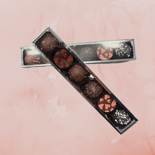 Valentine Truffle Assortment – 6-Piece Gift Box - Mueller Chocolate Co