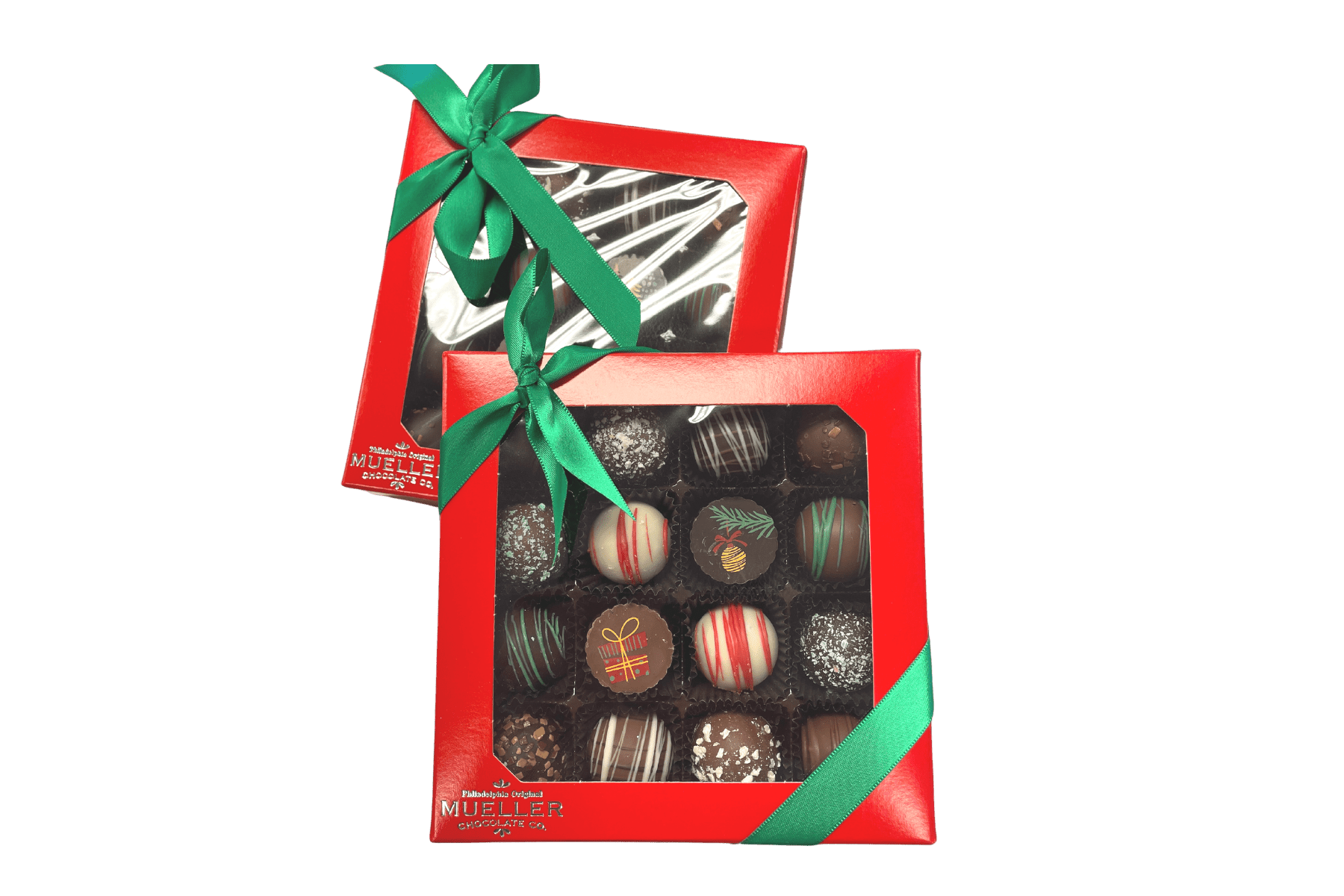 Christmas Truffle Gift Box - Mueller Chocolate Co