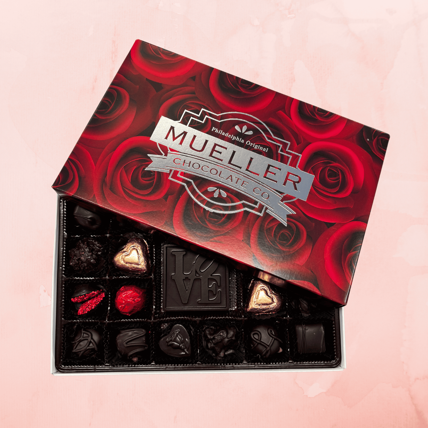 Dark Chocolate Love Assortment - Mueller Chocolate Co