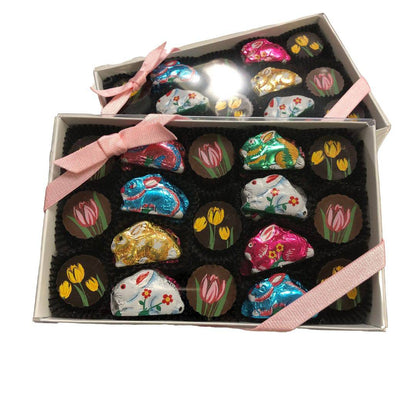 Spring Truffle and Foil Chocolate gift box - Mueller Chocolate Co